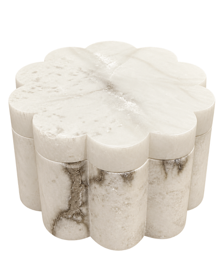 The Petaline Alabaster Box