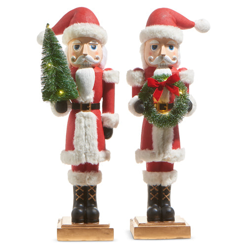Lighted Santa Nutcracker
