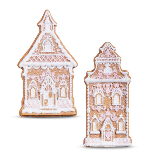 4" Gingerbread Church Ornament