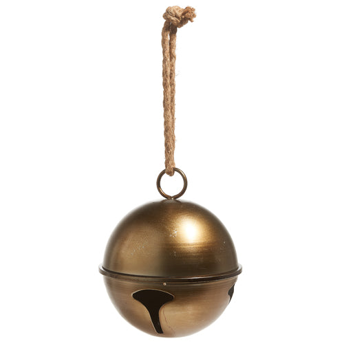 Ornament Antique Gold Jingle Bell