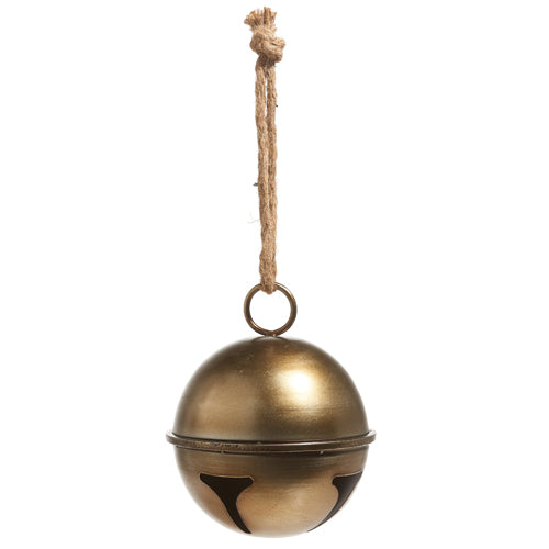 Ornament Antique Gold Jingle Bell
