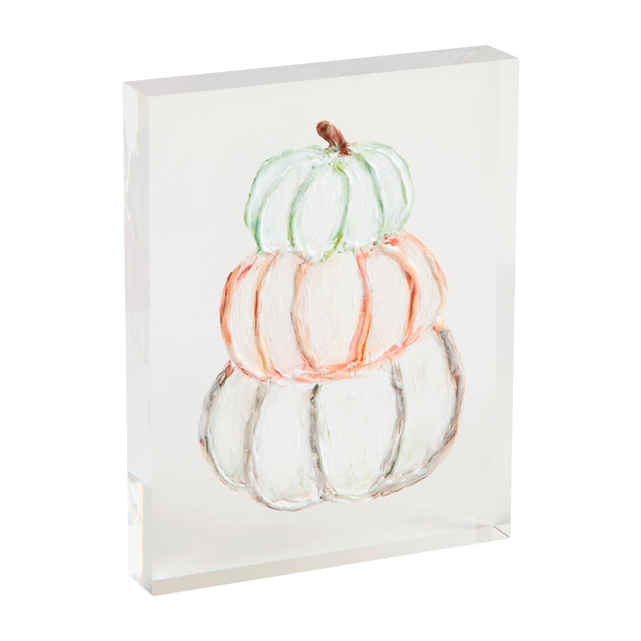 Acrylic Pumpkin Plaque