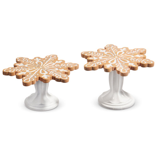 8" Gingerbread Cookie Pedestal