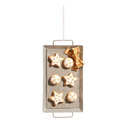 7.5" Gingerbread Cookie Sheet Ornament