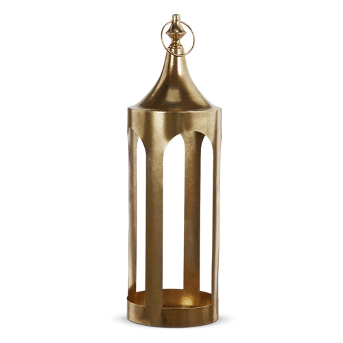 Round Gold Lantern