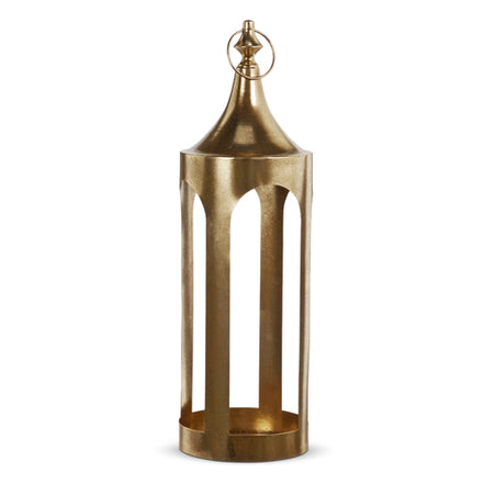 Round Gold Lantern