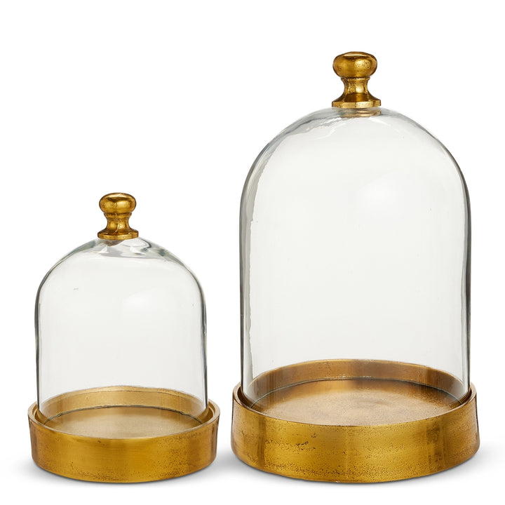 Gold Cloche with Base