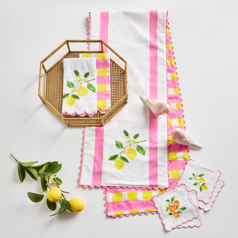 Citrus Weave Tea Towel