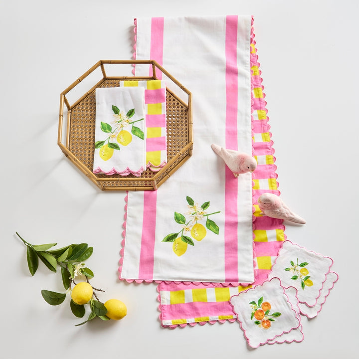 Citrus Weave Tea Towel