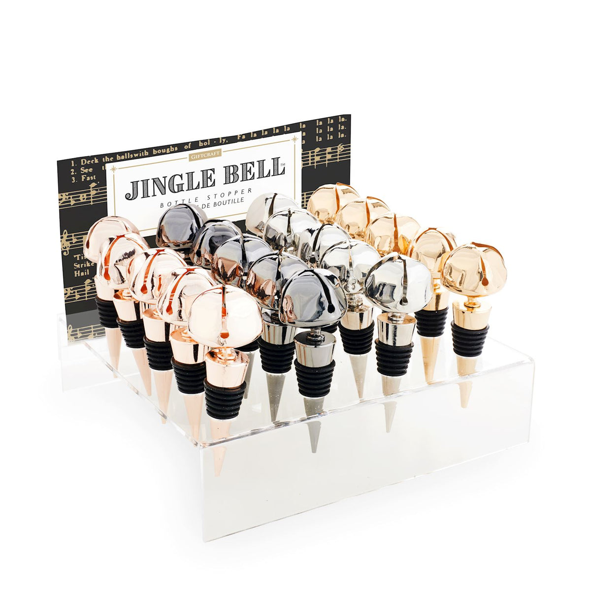 Jingle Bell Wine Stopper