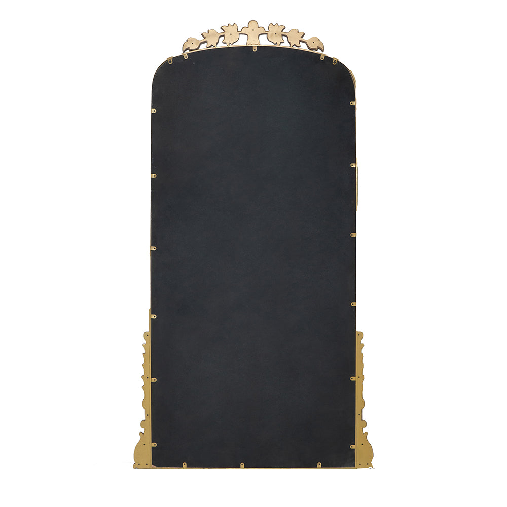 Mirror Traditional Full Length Leaning Gold Frame