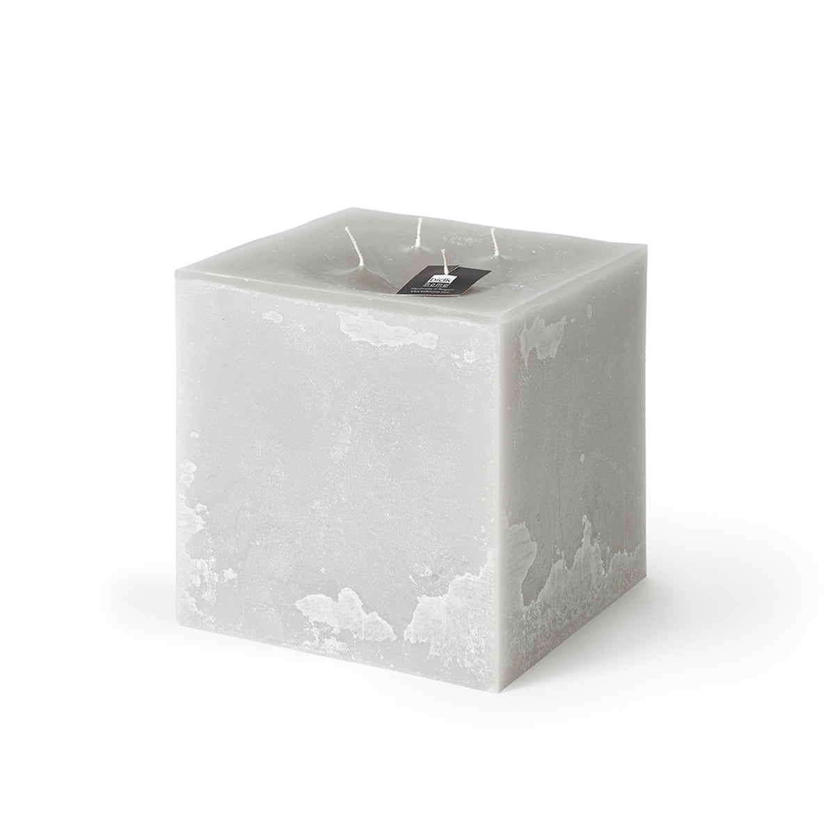Square 4-Wick Pillar Candle