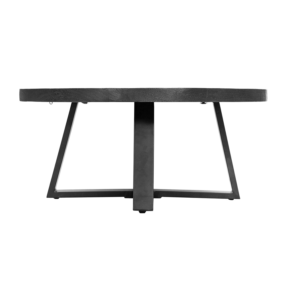 Coffee Table Round w/ Cross Leg