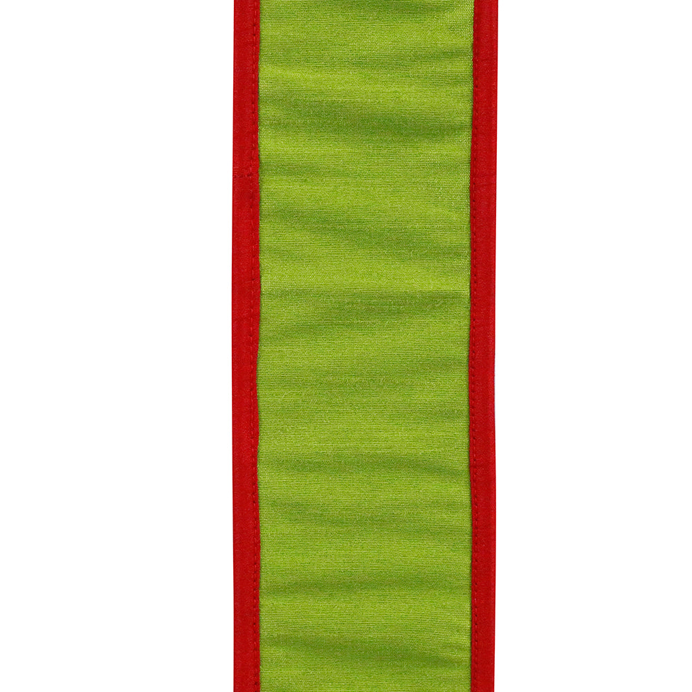 Ribbon Deluxe Dupioni Folded Wired 2.5"x10yd