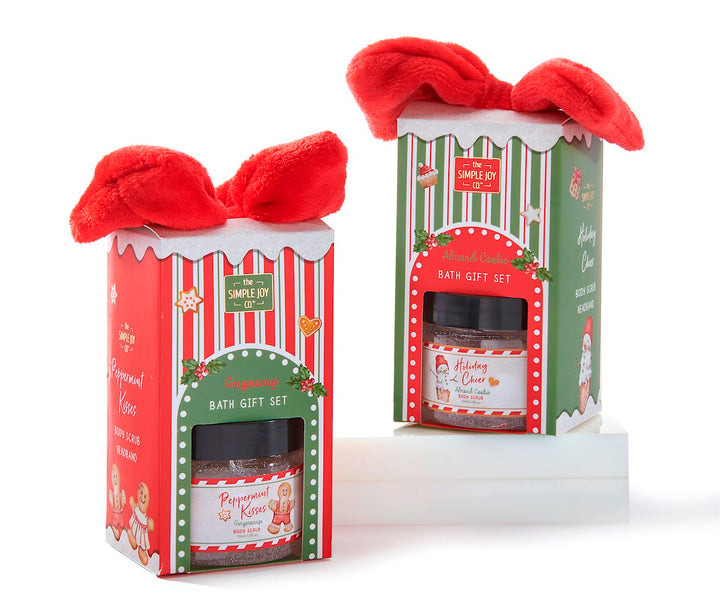 Scented Headband & Body Scrub Gift Set