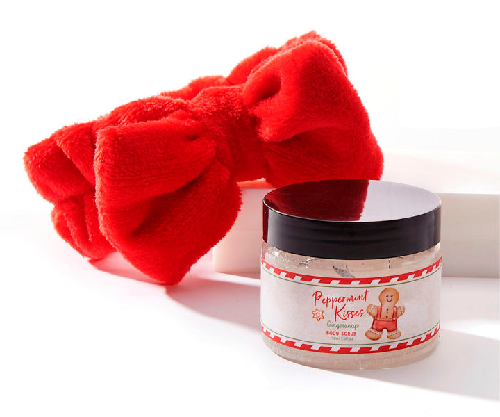 Scented Headband & Body Scrub Gift Set