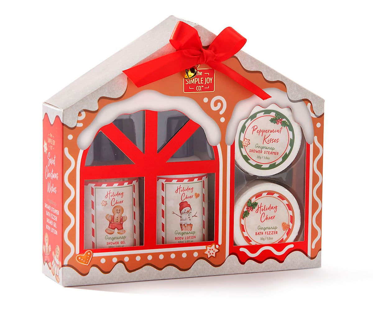 Gingersnap Scented Bath Gift Set