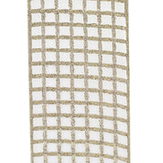 Ribbon Open Mesh Deluxe Metallic Wired 4