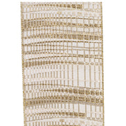 Stripe Brocade Metallic Wired Ribbon 4