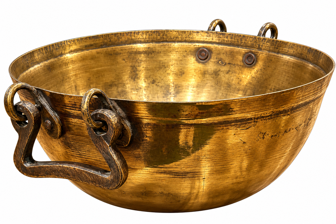 Vintage Brass Bowl