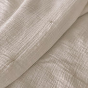 Easy Cotton Gauze Quilt & Pillow Set