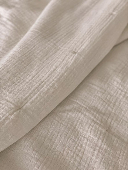 Easy Cotton Gauze Quilt & Pillow Set