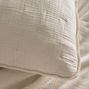 Easy Cotton Gauze Quilt & Pillow Set
