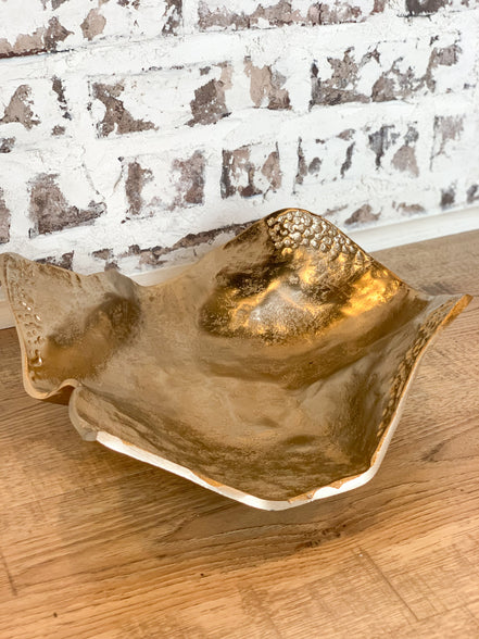 Gold Abstract Trays