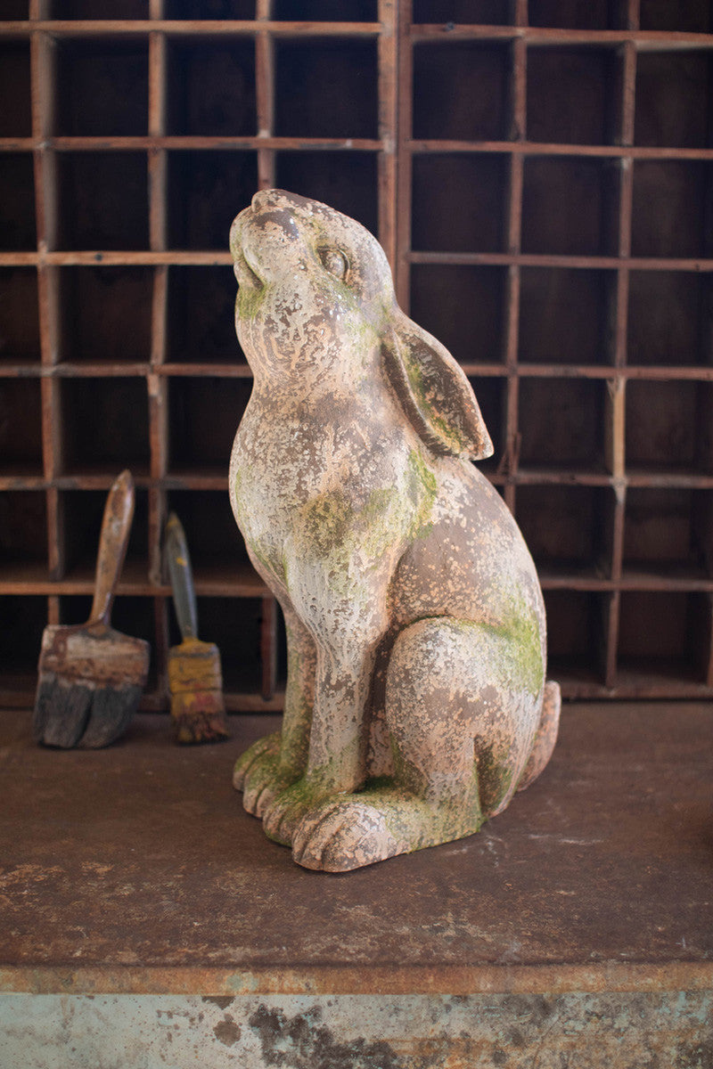 Rabbit Concrete w/ Head Up