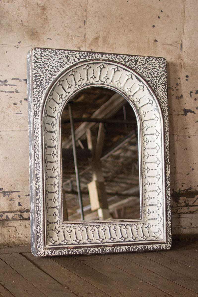 Mirror Pressed Metal Arched