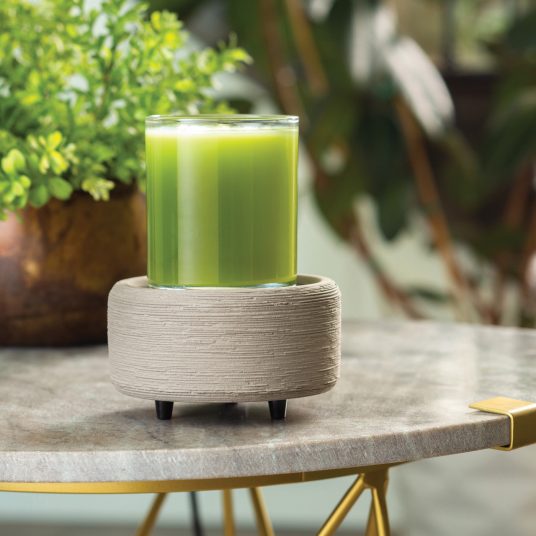 Fragrance Warmer Gray Texture