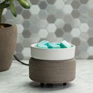 Fragrance Warmer Gray Texture