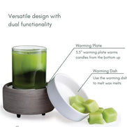 Fragrance Warmer Gray Texture