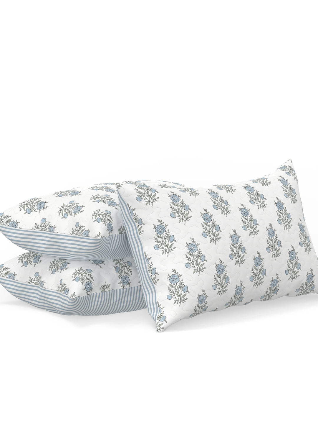 Claire Blue Quilt Set