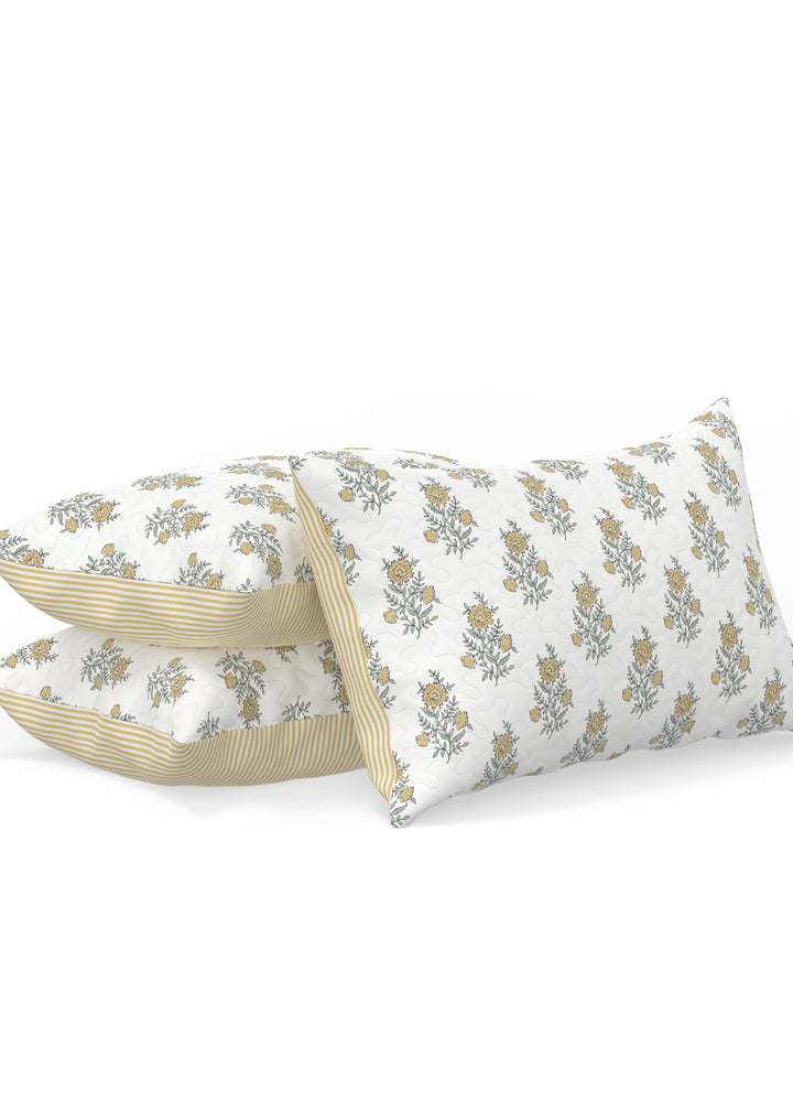 Claire Yellow Quilt Set