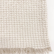 Cool Cotton Waffle Weave Bed Blanket