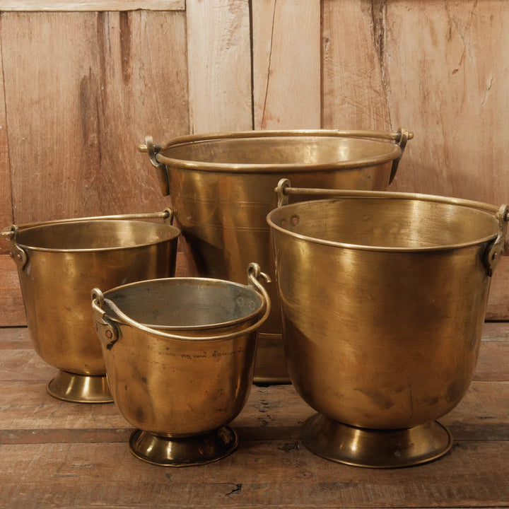 Vintage Brass Ice Bucket
