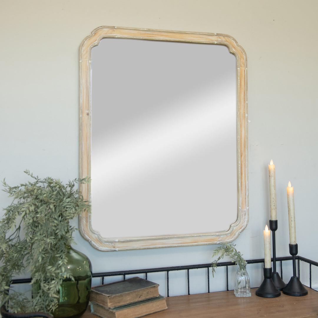 Wood Framed Stella Mirror
