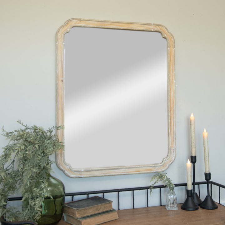 Wood Framed Stella Mirror