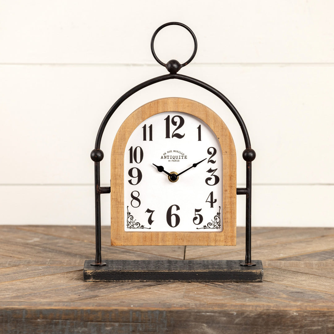 Framed Tabletop Clock