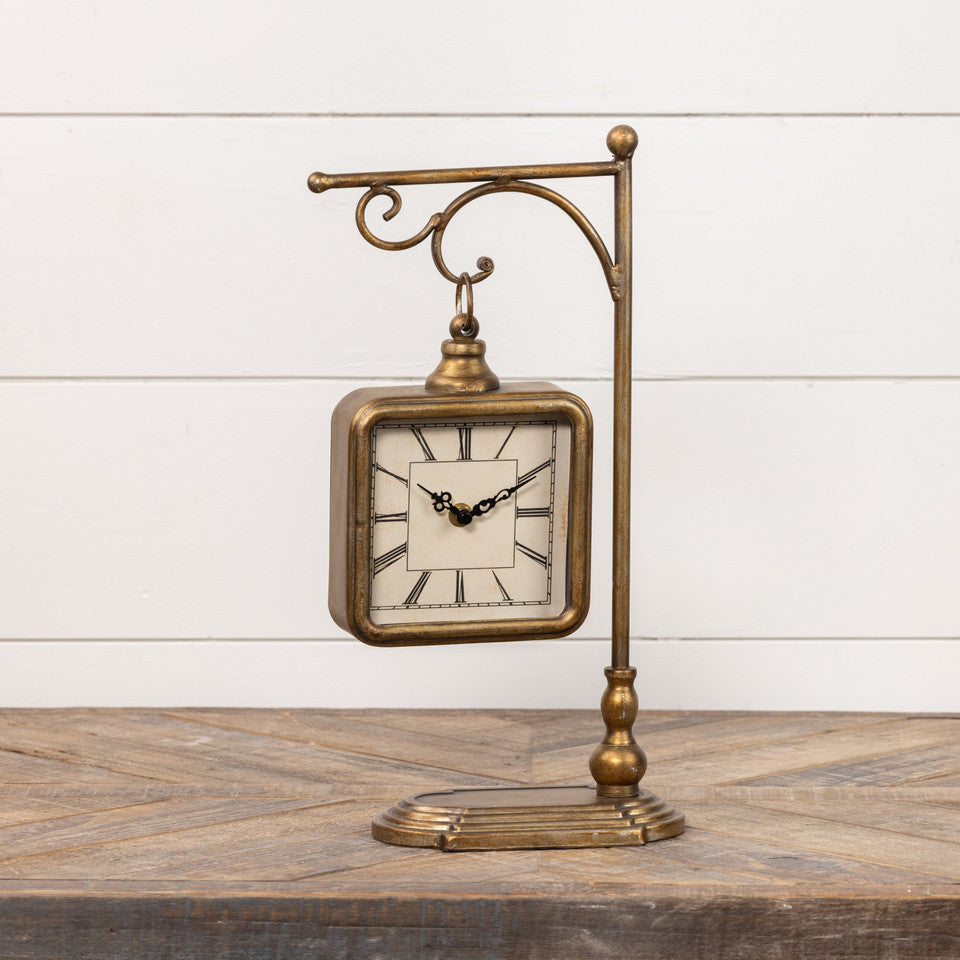 Bronze Tabletop Clock