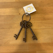 Antique Iron Key Rings