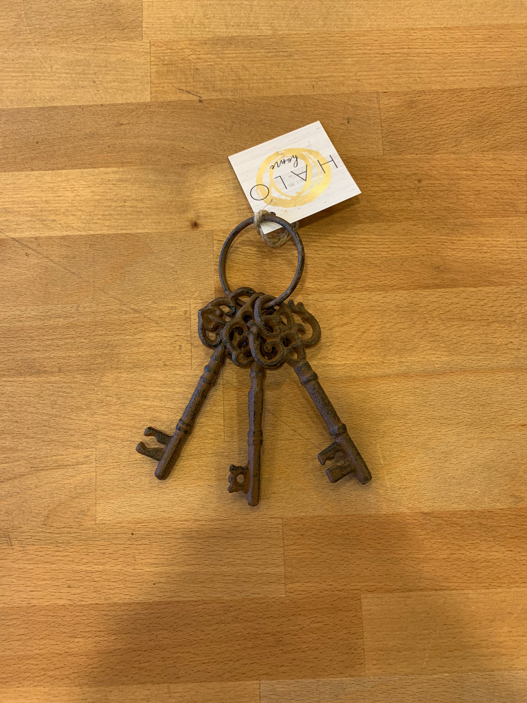 Antique Iron Key Rings