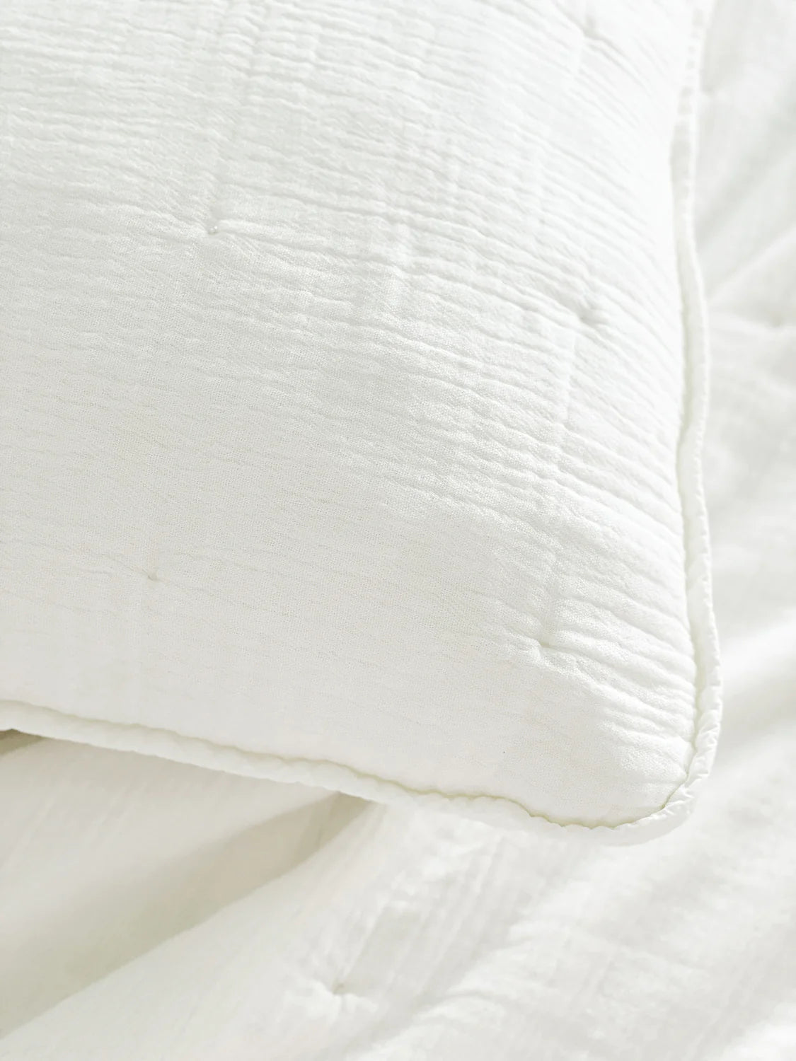 Easy Cotton Gauze Quilt & Pillow Set