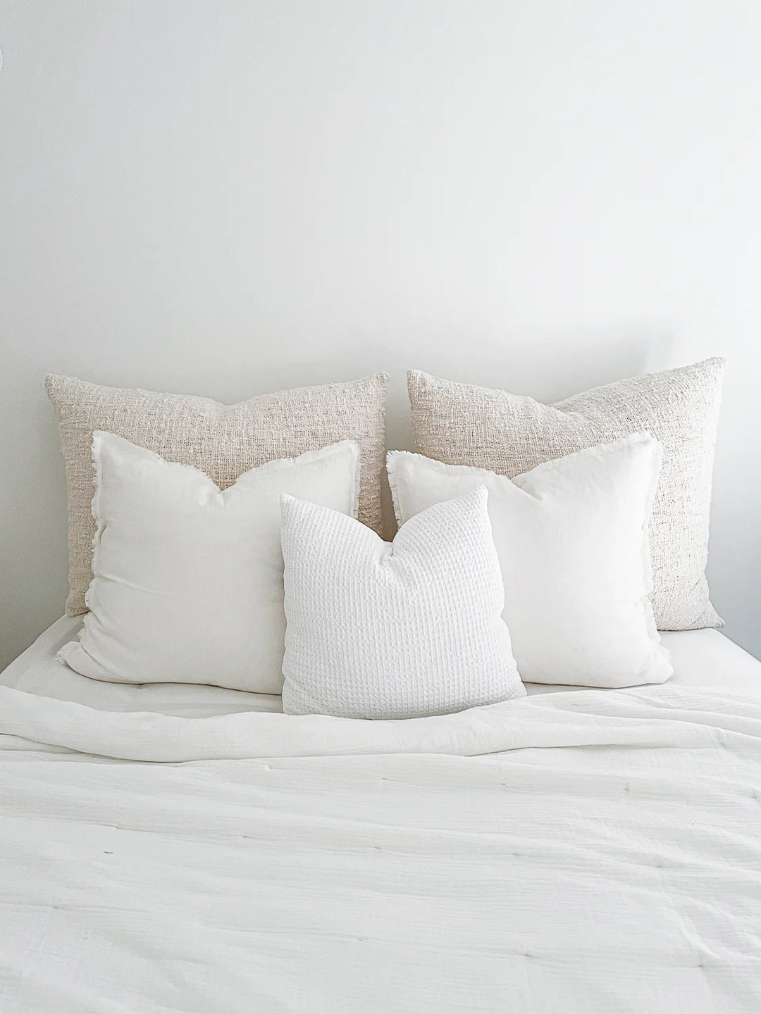 Cozy Cotton Boucle 14x20 Down Alternative Pillow
