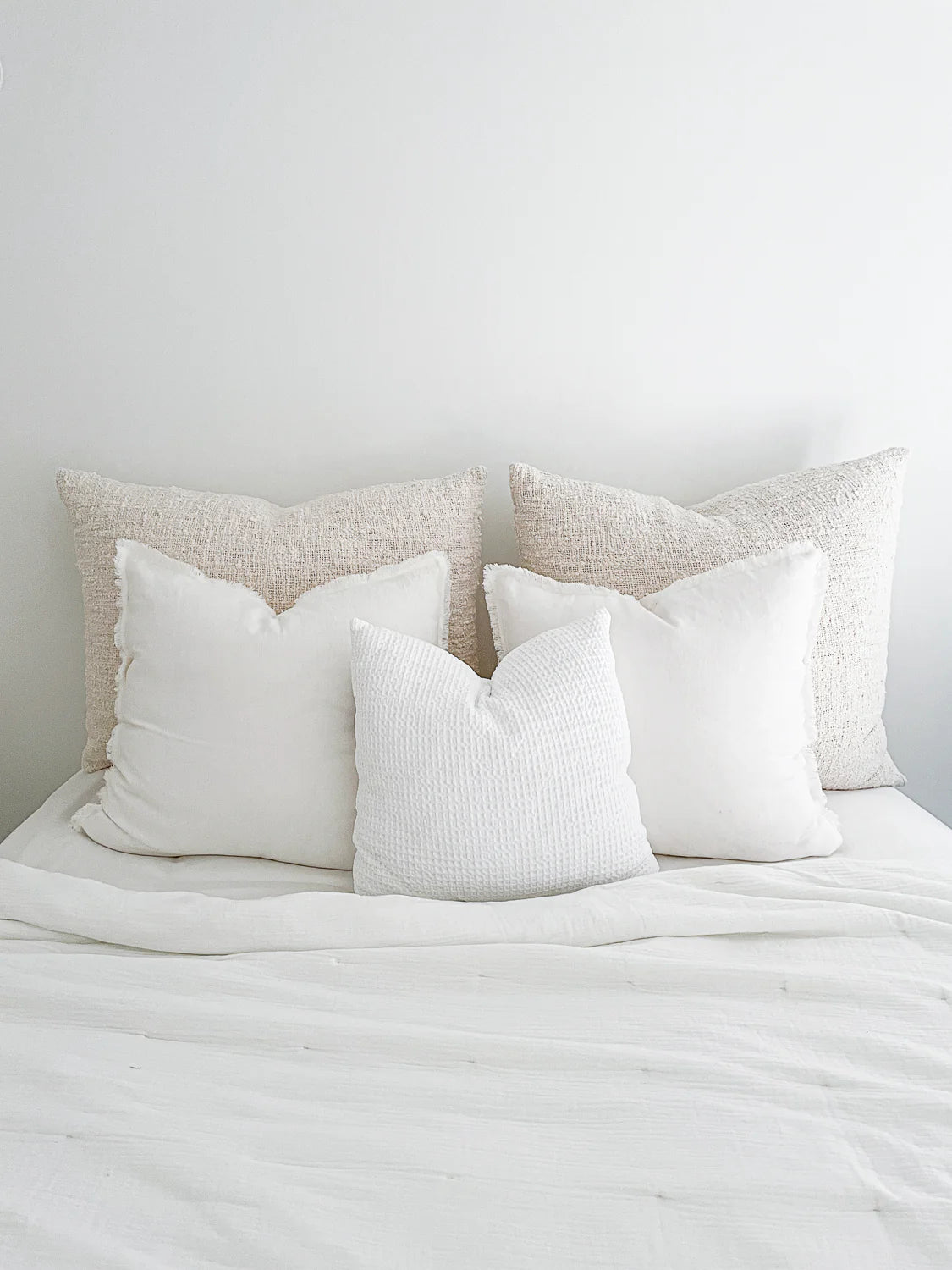 Cozy Cotton Boucle 14x20 Down Alternative Pillow