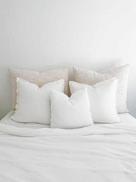 Cozy Cotton Boucle 14x20 Down Alternative Pillow