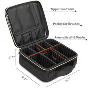 Black Quilted Makeup Case