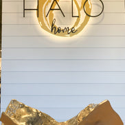 Gold Abstract Trays