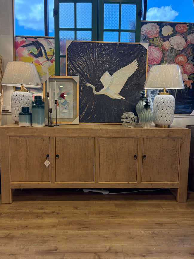 Alexis Bay Reclaimed Wood Six Drawer Cabinet